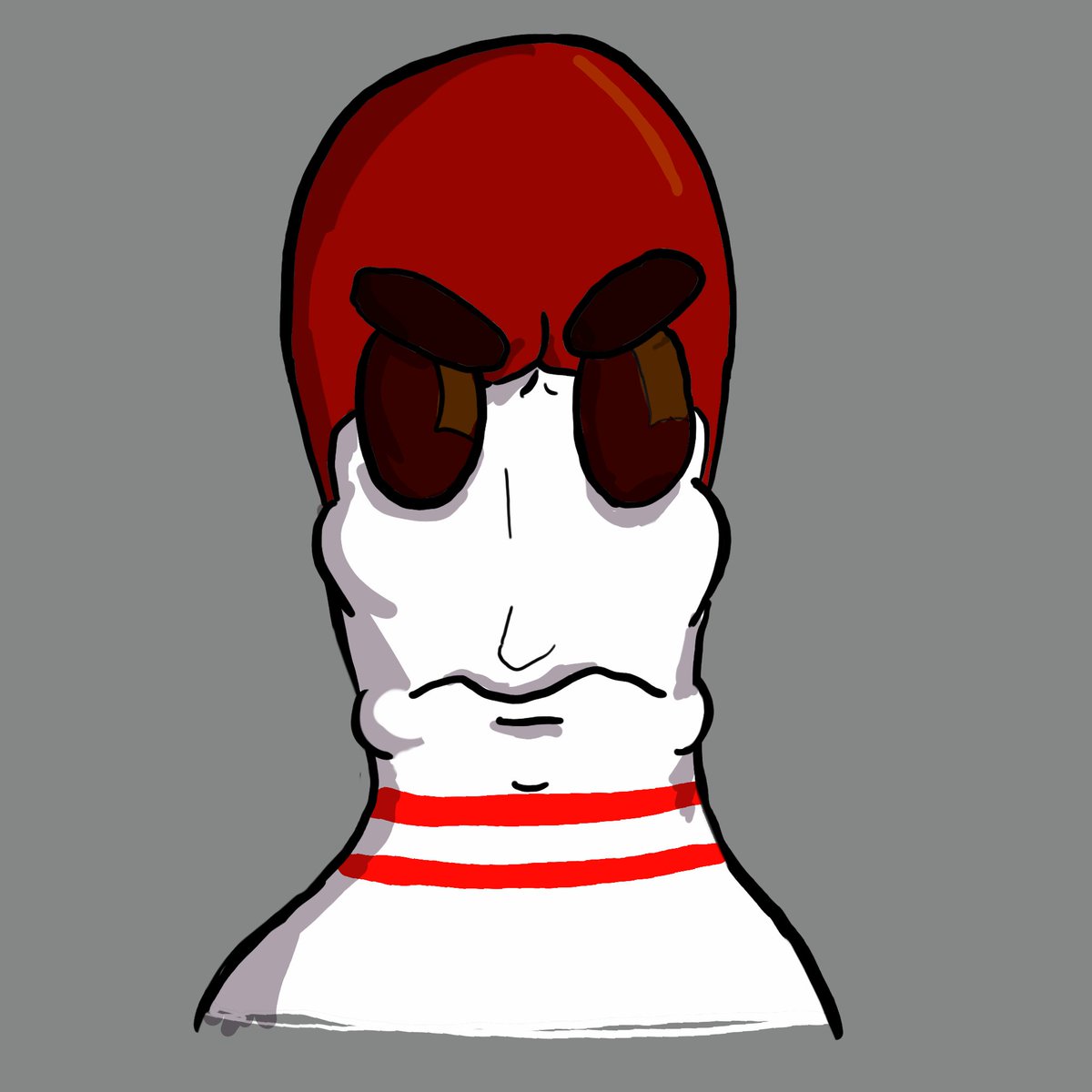 this is our invincible war oc, we call him pinvincible