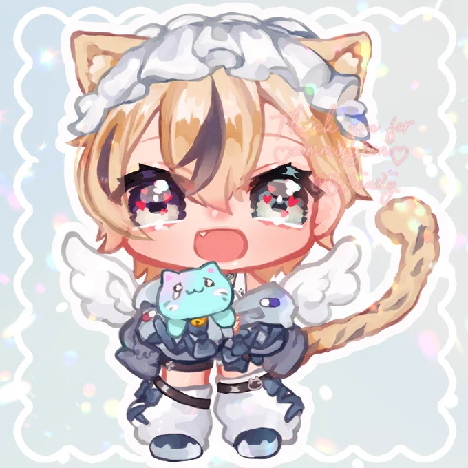 commission(プランC・SDアイコン)#有償依頼 #イラストオーダー 