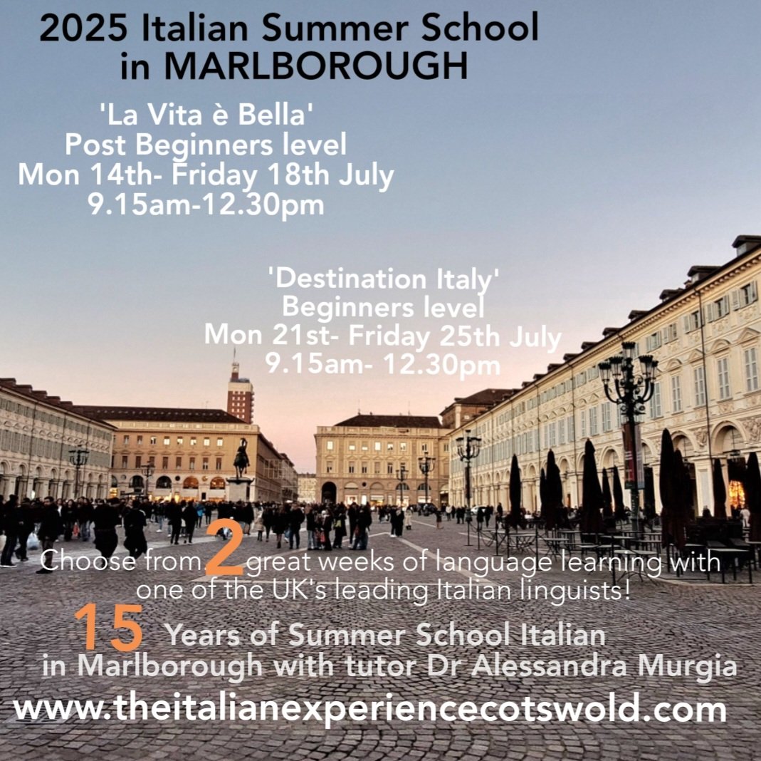 Wanting to learn Italian at an intensive adult Summer School week in beautiful Marlborough, Wiltshire?  I am a Chartered Linguist &amp; native speaker. Choose your level and more details 👇👇👇
theitalianexperiencecotswold.com
#SixNations2025 #SixNationsRugby #twickenham #ENGvITA #Rugby