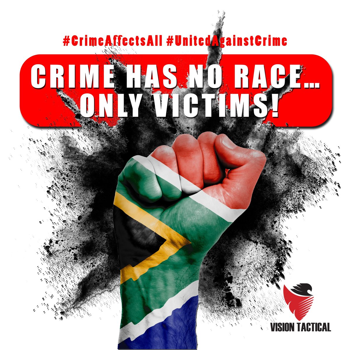 visiontactical's tweet image. Crime Has No RACE!

Don’t be misled by false narratives… crime in South Africa is not about race. It affects everyone!

Our team at Vision Tactical witnesses this firsthand every day. South African’s are robbed, murdered, and kidnapped regardless of their skin colour.

South…