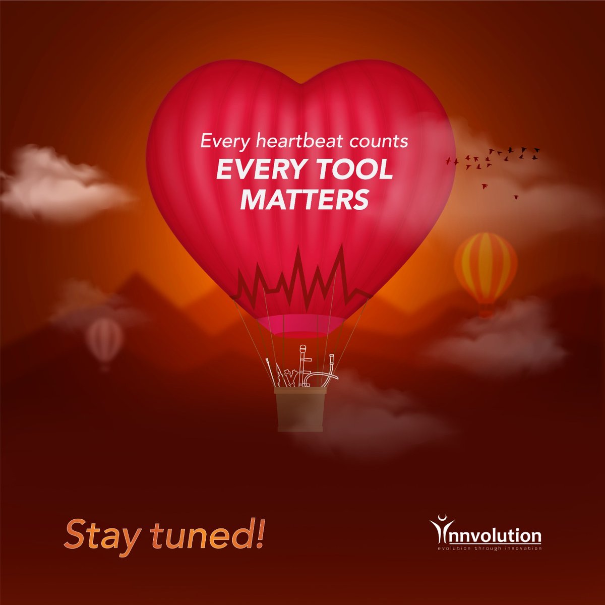InnvolutionH's tweet image. Rising to New Heights! 🎈❤️Just like a hot air balloon lifts higher with the right elements, the right tools elevate cardiac care. Stay Tuned. 

#Innvolution #Healthcare #cardiology #innovation #cardiad #care #StayTuned #InnovationCares #EveryHeartbeatCounts #CardiacCare