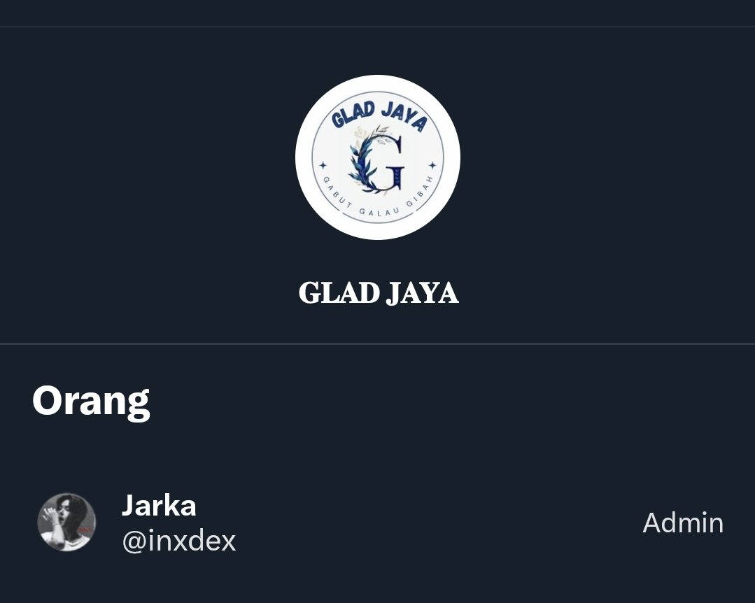 GLAD JAYA tweet media