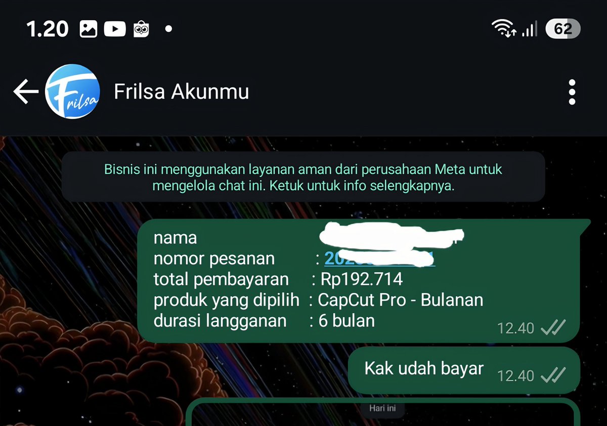 itszurax's tweet photo. @akunmuid  kak tolong jawab ini wa saya, ko lama banget di balasnya???? https://t.co/e2Rl2a6xyH