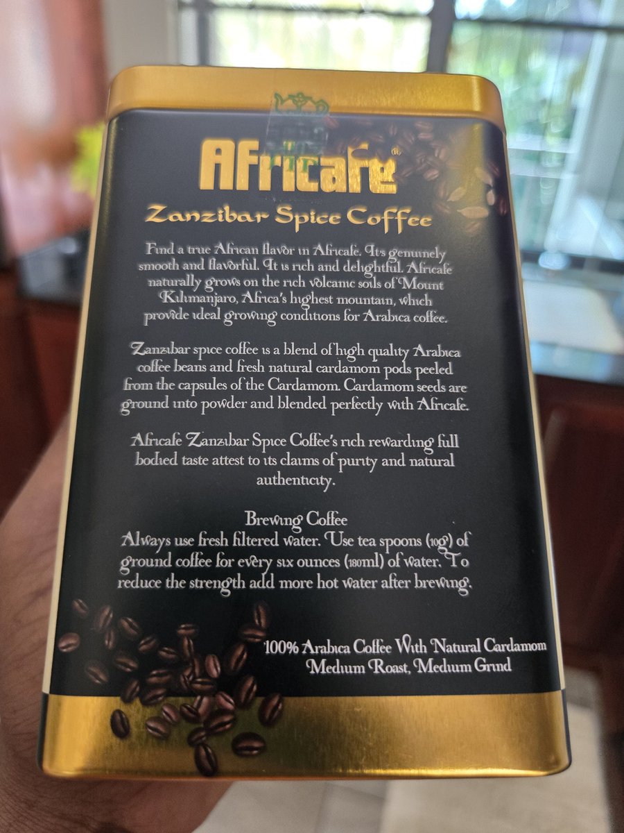 simbahd's tweet image. AFRICAFE, Zanzibar Spice Coffee.

Good Packaging

#LocalContent