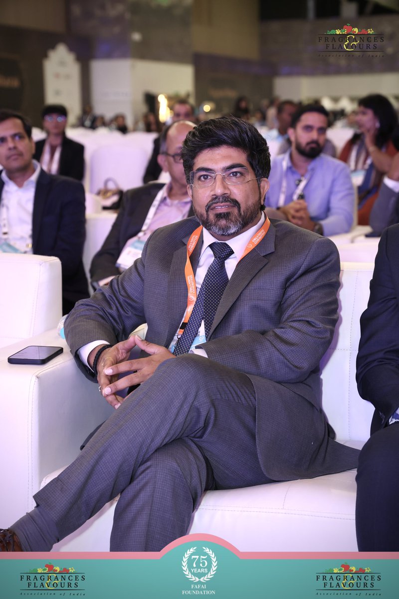 akparnami's tweet photo. Celebrating 75 years of FAFAI at the XXVI FAFAI International Convention & Expo 2025! Proud to be part of this journey, working alongside an incredible team to make Fragrant Bharat a reality. Grateful to all who made this event a success!

#FAFAI #FragrantBharat #AromaIndustry #75YearsOfFAFAI