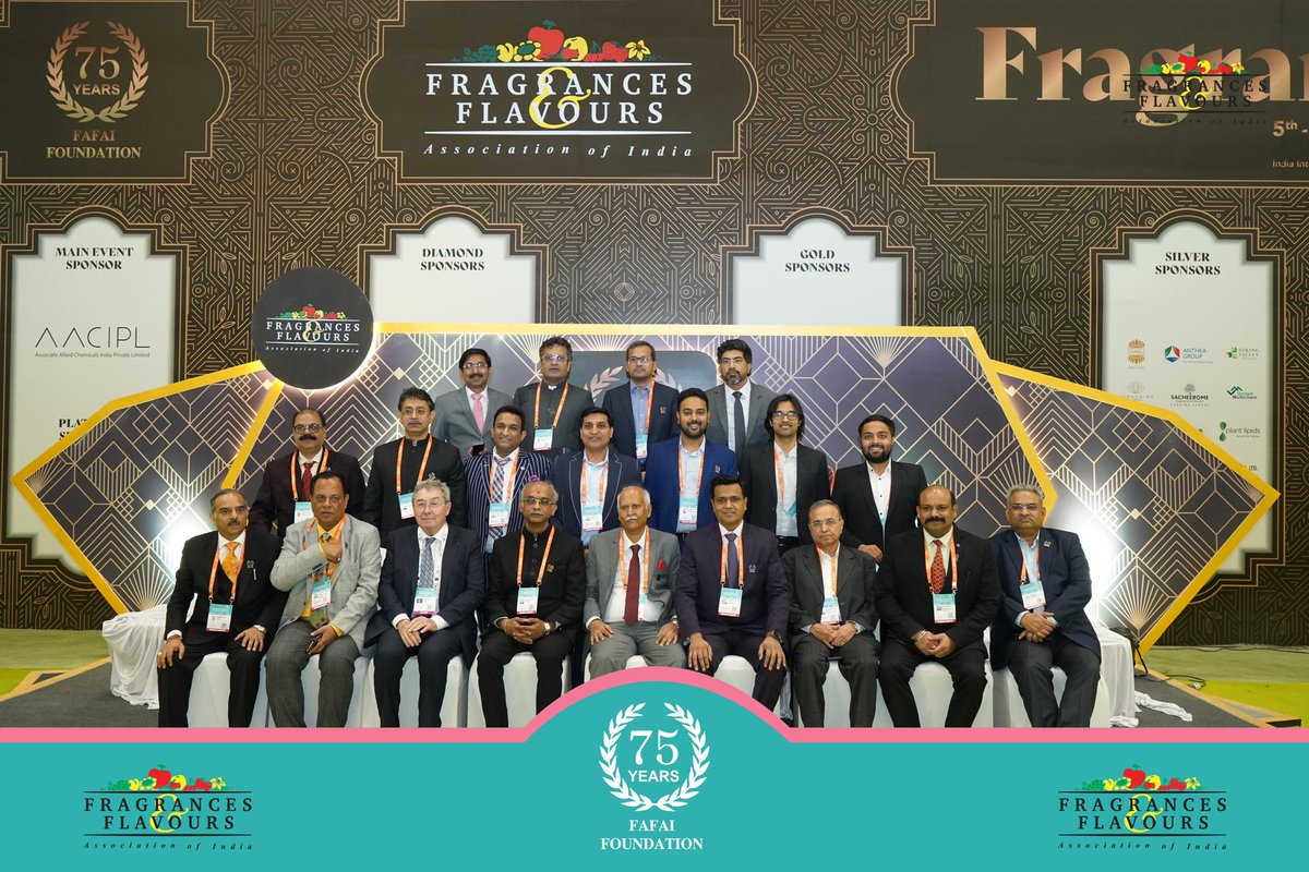 akparnami's tweet photo. Celebrating 75 years of FAFAI at the XXVI FAFAI International Convention & Expo 2025! Proud to be part of this journey, working alongside an incredible team to make Fragrant Bharat a reality. Grateful to all who made this event a success!

#FAFAI #FragrantBharat #AromaIndustry #75YearsOfFAFAI
