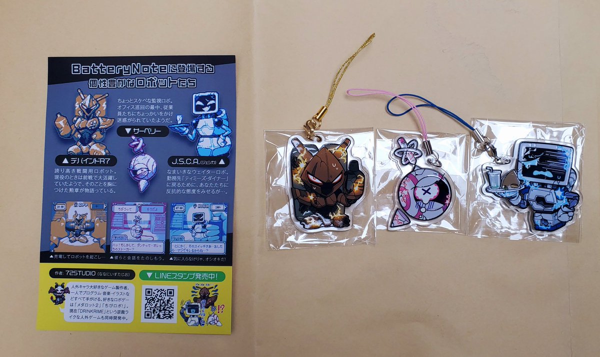 tlrkw_404's tweet image. 吊飾真的好讚！
#BatteryNote