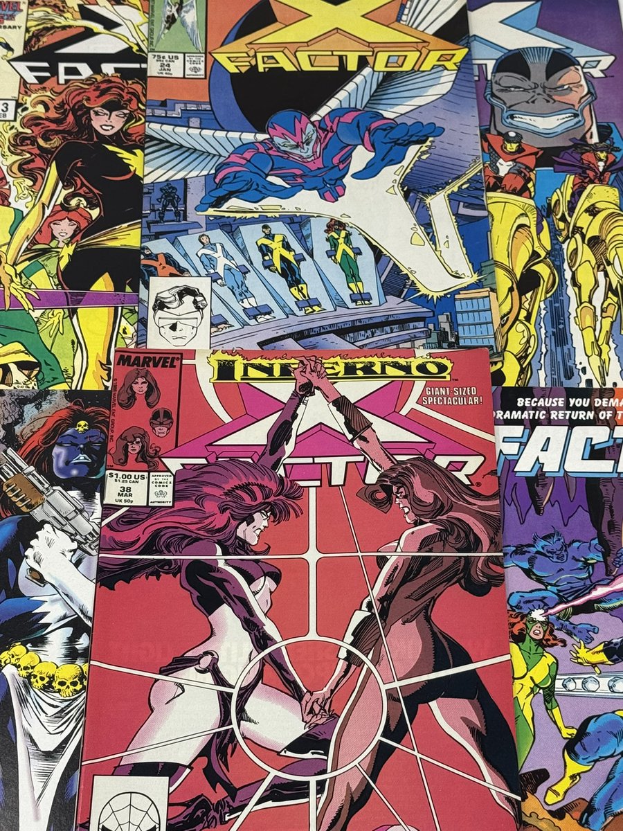 unrealitystore's tweet image. MINI DROP YEAR 2 #16.5 - X-FACTORED 💫
I'll admit it, overall I preferred Uncanny X-Men &amp;amp; New Mutants, but Simonson's X-Factor run was fantastic!

Lots of X-Factor issues in store this morning, find them all here:

theunrealitystore.co.uk/collections/ye…

#xfactor #originalxmen #mutants