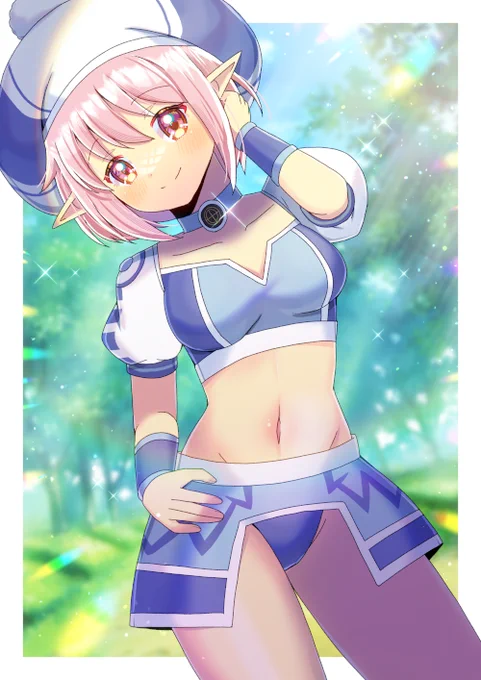 ヴィヴィアナを描かせて頂きました!リクエスト有難うございます #Skeb #PSOEP3 #ヴィヴィアナ 