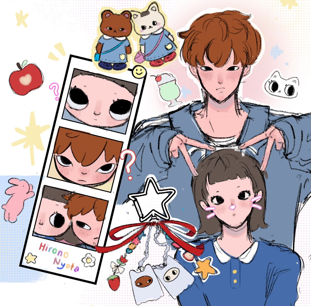 Hirono n Nyota again :3