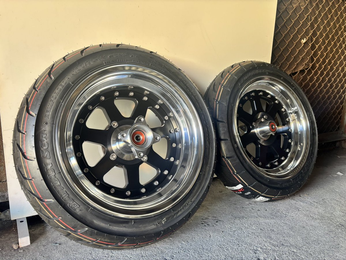 Chimeraホイール届いた✨
嬉しい😭

#monkey125