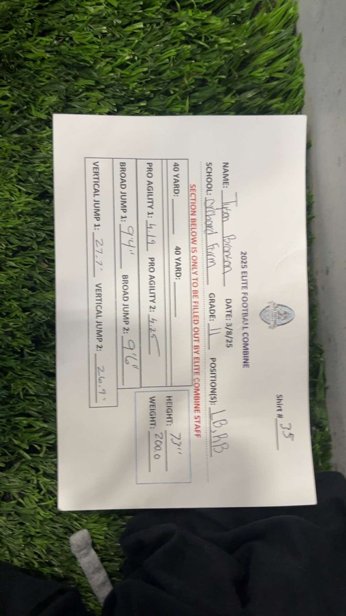 Tyson Bronson (@tysonbronson) on Twitter photo Had an amazing time showcasing my skills at the <a href="/elitefootball/">EliteFootballAcademy</a> combine, and winning Express Game Ball MVP!!! <a href="/JPRockMO/">JP Rock</a> <a href="/Dawavykoach/">Coach Wright</a> <a href="/OFHSfootball/">Eagles Football</a> <a href="/kgroves20/">Kollin Groves</a> #JOBNOTFINISHED‼️ Had an amazing time showcasing my skills at the <a href="/elitefootball/">EliteFootballAcademy</a> combine, and winning Express Game Ball MVP!!! <a href="/JPRockMO/">JP Rock</a> <a href="/Dawavykoach/">Coach Wright</a> <a href="/OFHSfootball/">Eagles Football</a> <a href="/kgroves20/">Kollin Groves</a> #JOBNOTFINISHED‼️