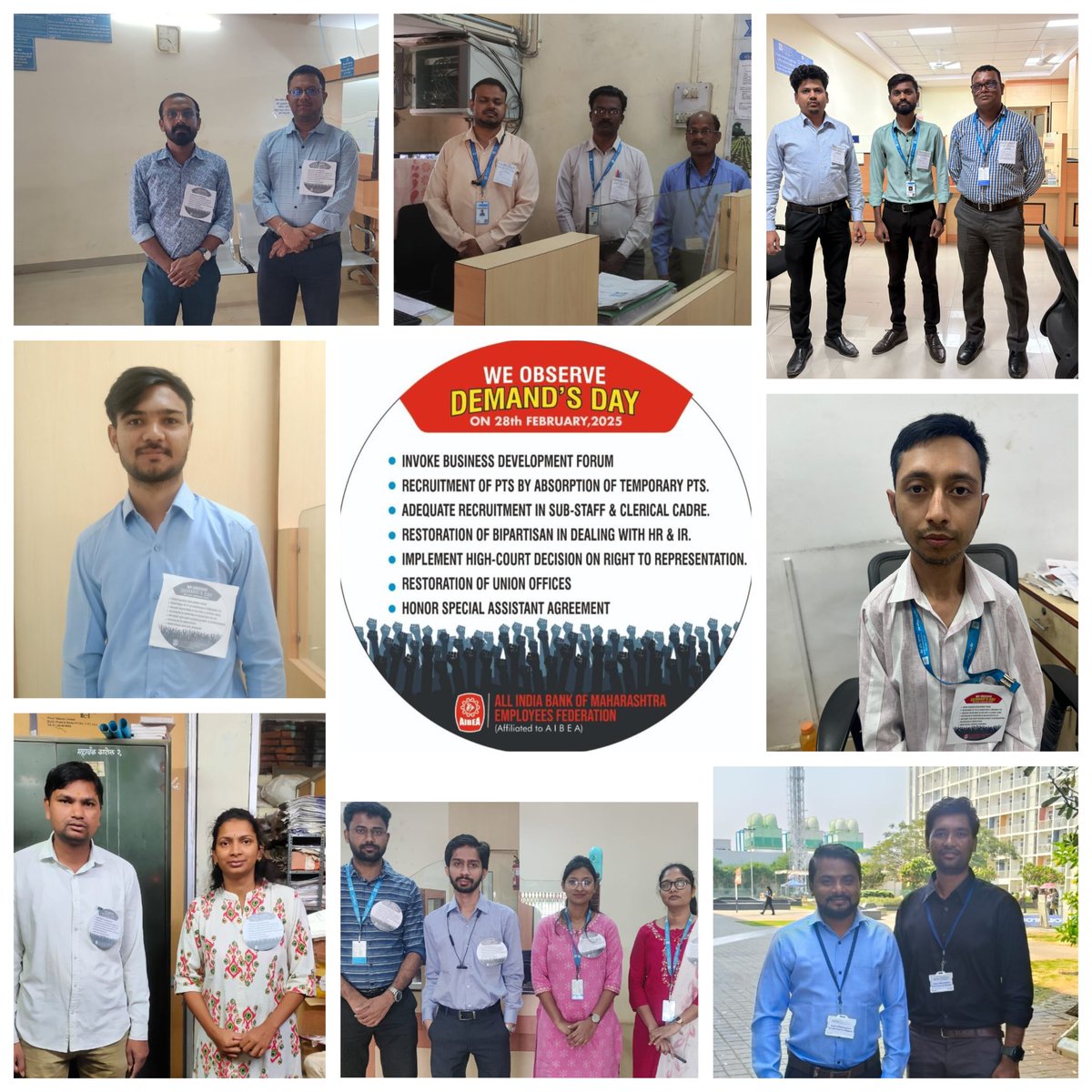 We Demand* 

#Bom_Staff_Ladhenge_Jitenge

<a href="/mahabank/">Bank of Maharashtra</a>
<a href="/DFS_India/">DFS</a>
<a href="/nsitharamanoffc/">Nirmala Sitharaman Office</a>
<a href="/official_SecDFS/">Office of Secretary DFS</a>
<a href="/nsitharaman/">Nirmala Sitharaman</a>
<a href="/EconomicTimes/">Economic Times</a>