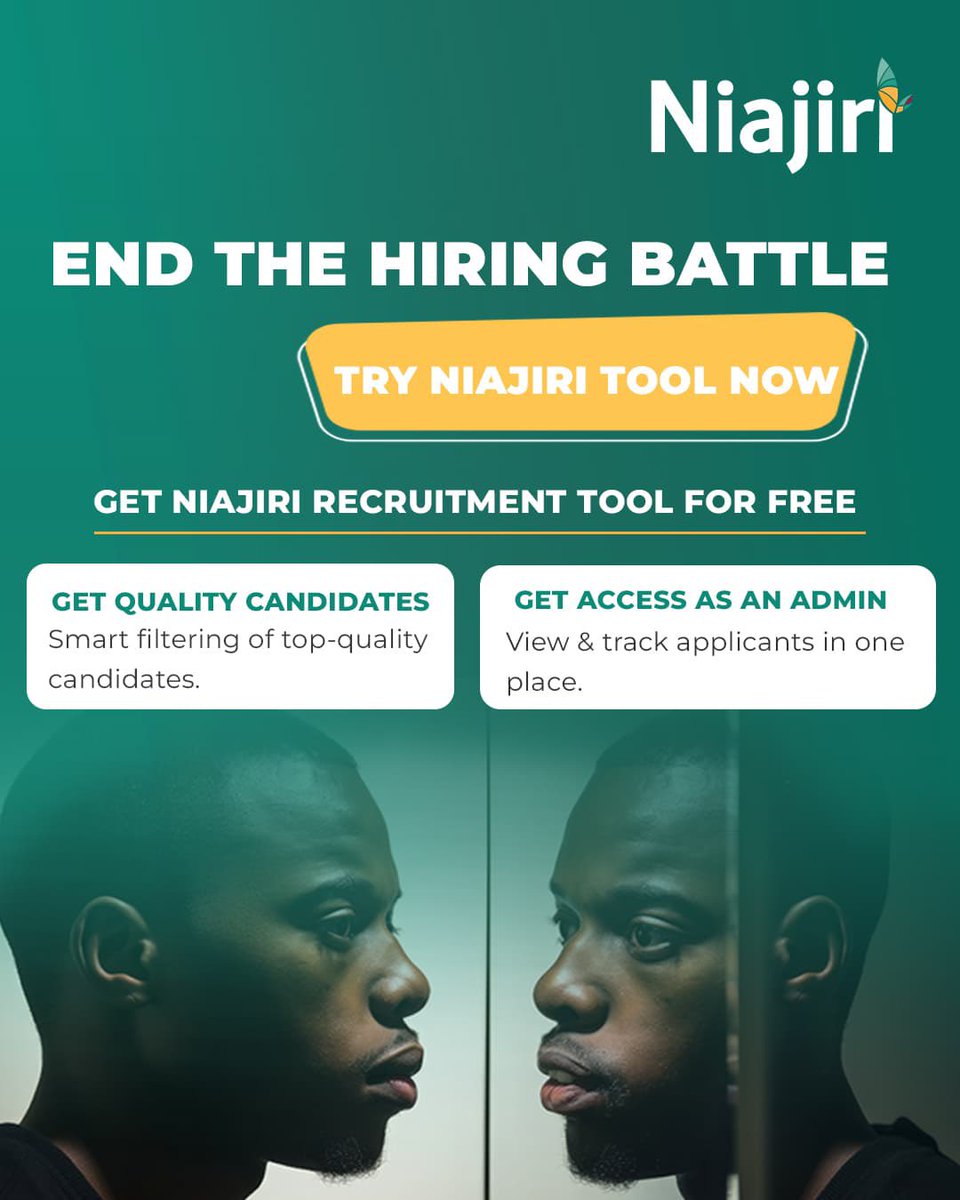 Niajiri Platform, imekuletea kipengele kipya kitakachokuwezesha wewe kama muajiri husasani kutoka  SMEs na Biashara Changa kumiliki mfumo binafsi wa utakaokusaidia kuajiri na kutangaza nafasi mpya za kazi kwenye taasisi/Biashara yako

Feature hii mpya ni bure kabisa kwa kipindi