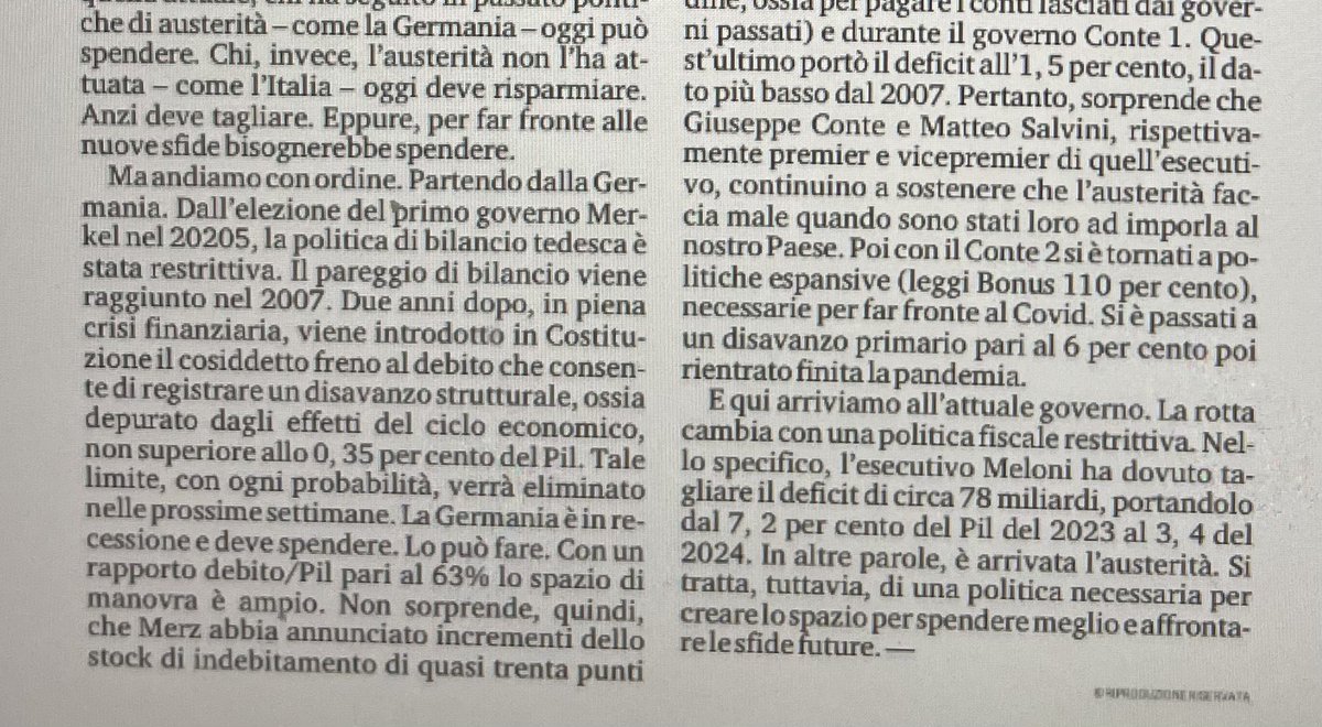 Veronica De Romanis tweet media