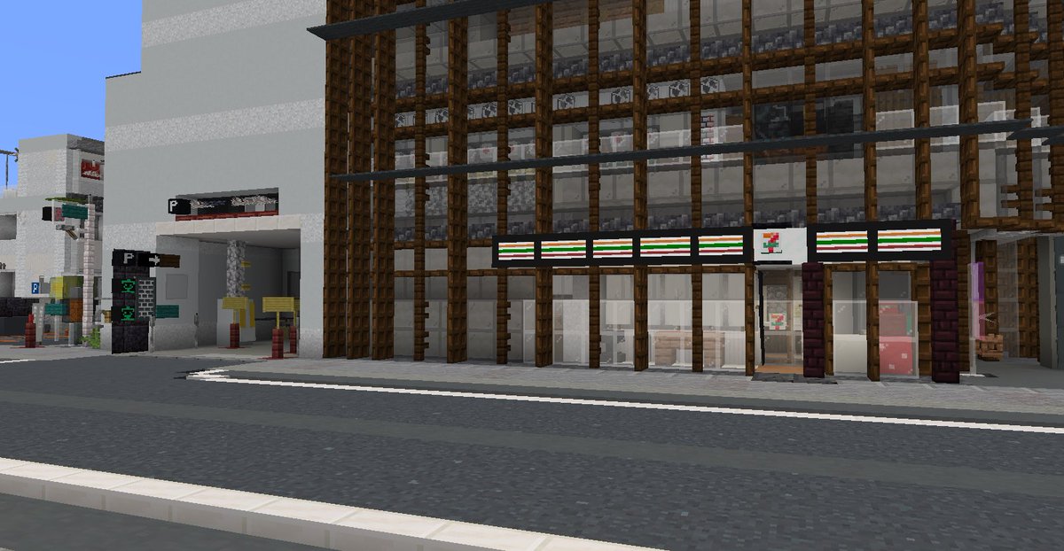 #Minecraft #小沢市 
内装とマップアートが1番時間かかりました