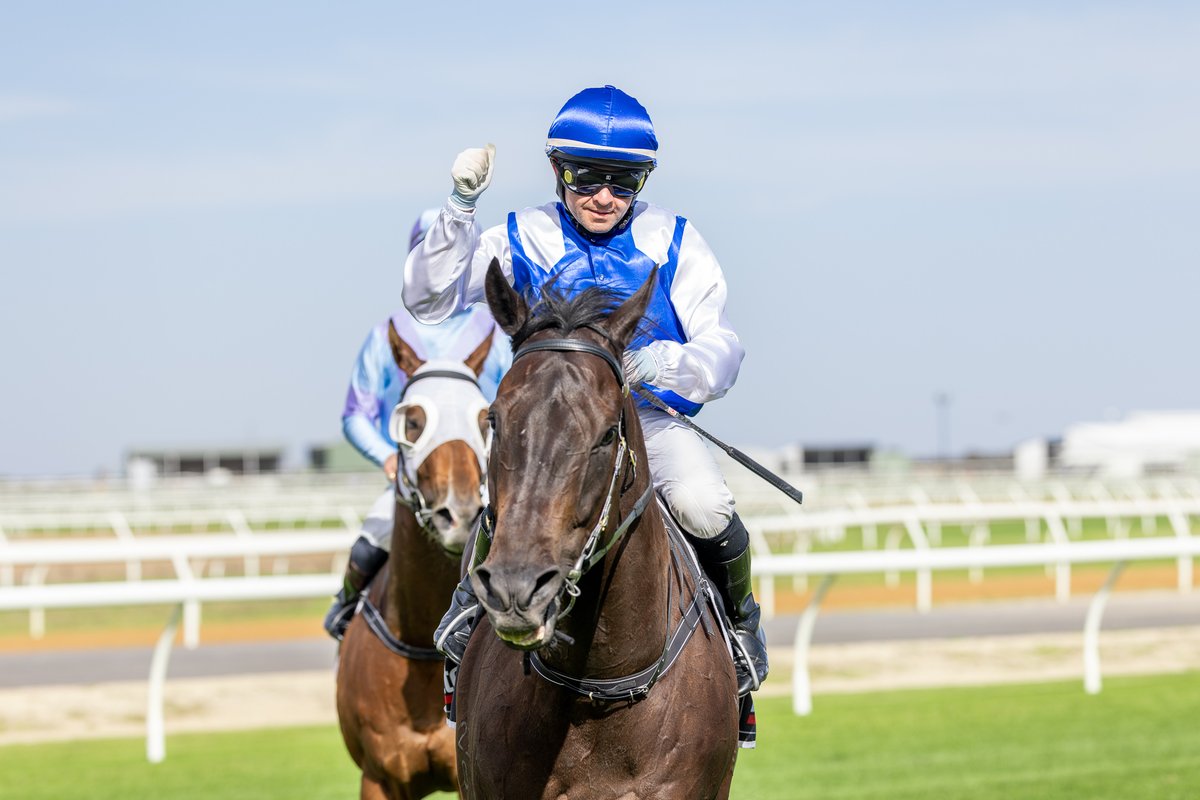 Aaron Bain Racing (@aaronbainracing) on Twitter photo Former Singapore galloper Bakeel made it two from two in Australia with another excellent victory, this time at Murray Bridge on Saturday, March 8.
The four-year-old was sensationally backed from $1.60 into $1.30 favourite in the Happy 75th Phil Fitzsimmons Benchmark 76 Handicap Former Singapore galloper Bakeel made it two from two in Australia with another excellent victory, this time at Murray Bridge on Saturday, March 8.
The four-year-old was sensationally backed from $1.60 into $1.30 favourite in the Happy 75th Phil Fitzsimmons Benchmark 76 Handicap