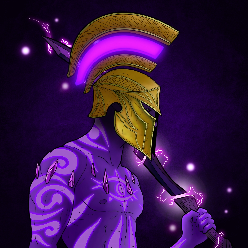 thebitcoinraja's tweet image. I have my #Dads and #PolyRealmz Purple NFTs 🟪