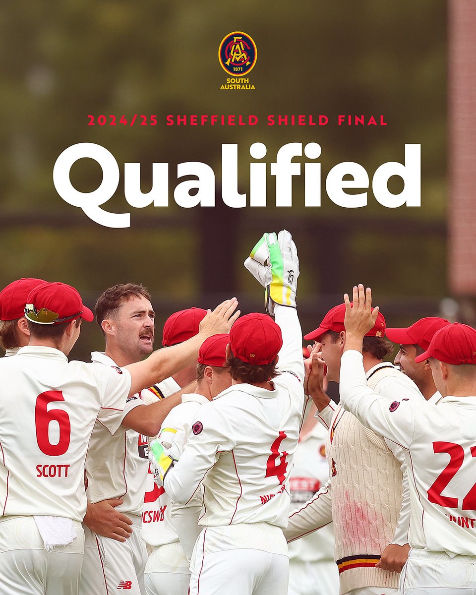 It’s official 🙌 We are hosting the Sheffield Shield final — time to bring the shield back to where it belongs! 

Venue to be confirmed in coming days.