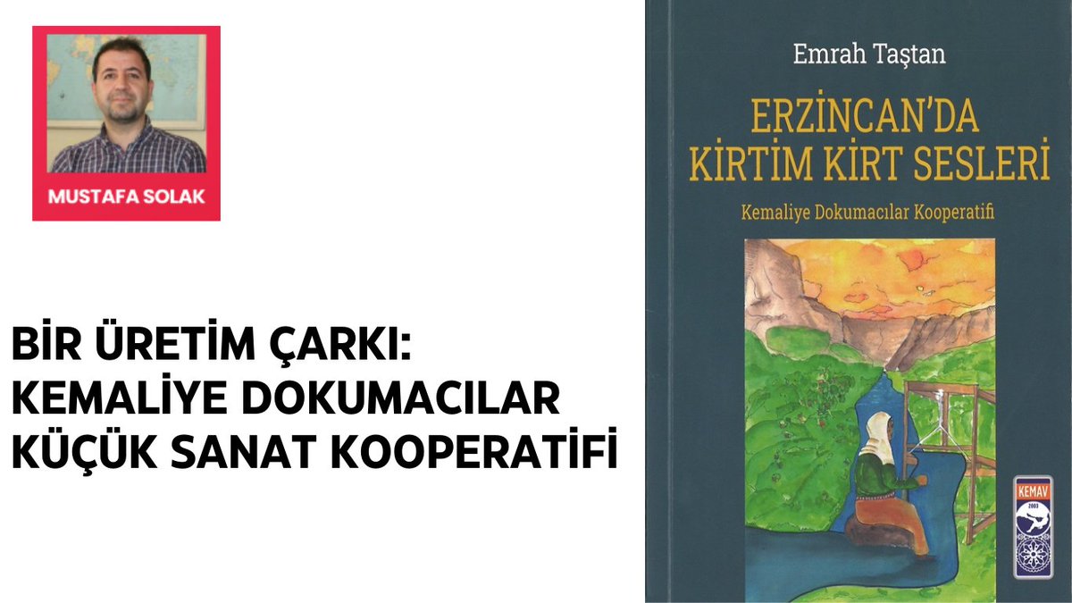 ✍️ Mustafa Solak yazdı:

Bir Üretim Çarkı: Kemaliye Küçük Dokumacılar Küçük Sanat Kooperatifi
👇 <a href="/karahuseyinler/">Mustafa Solak</a>
vatanemekcumhuriyet.com/bir-uretim-car…