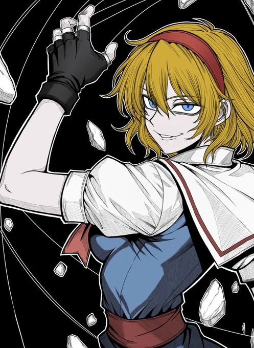 依頼で描いた趣味全開のアリス・マーガトロイド/Alice Margatroid