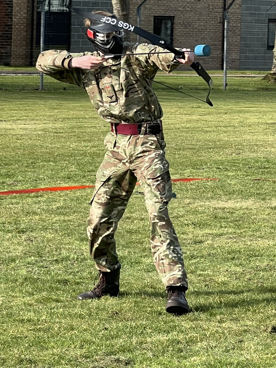 Yesterday 12 of our cadets enjoyed a Field Day at Fulwood Barracks on an invite from Kirkham Grammar CCF where they got to shoot the L98A2, many for the first time, and finish the day off with Archery Tag. Thank you for the invite, it was much appreciated