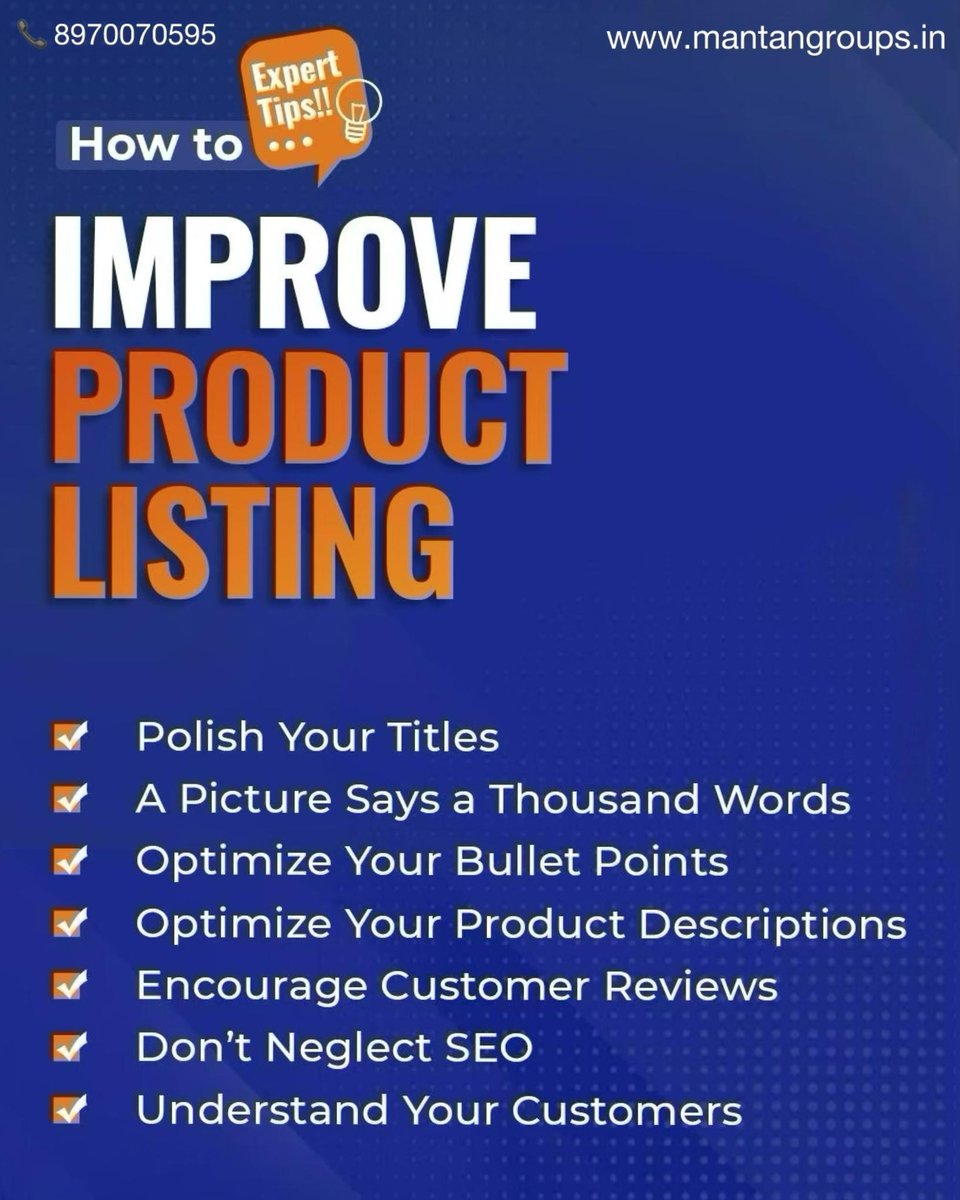 Mantangroups's tweet photo. 📢 Boost Your Sales with Better Product Listings! 🚀

Are your eCommerce products not getting the attention they deserve? 😟 Follow these expert tips to optimize your product listings and increase conversions! ✅

🔗 https://t.co/tH9lB8Otlw #manyanbusinesssolutions #ecommerce https://t.co/rJiWOFlO3C