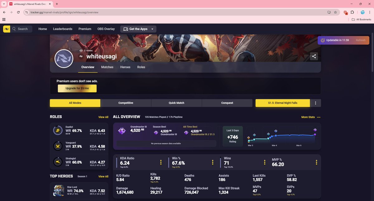 unranked to GM pc <a href="/MarvelRival/">Marvel Rivals Intel</a>