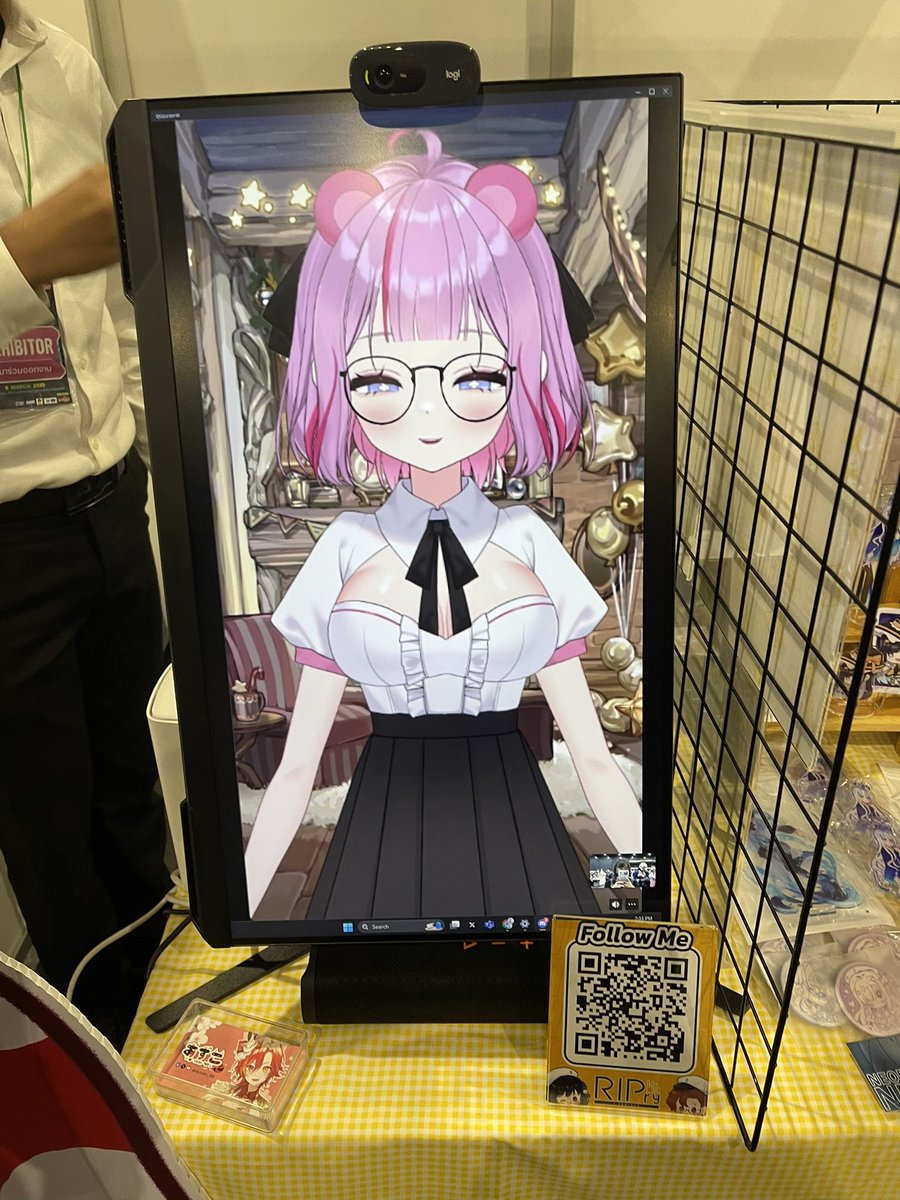 <a href="/Roxy_CVC/">ROXY ❤️‍🔥 〔 𝐋𝐕 〕</a>  กับ <a href="/kamireiV/">𝐊𝐚𝐦𝐢 𝐑𝐞𝐢 | ᴛʜᴇ ꜰᴏʀɢᴇᴛ ᴍᴇ ɴᴏᴛ 📖🪻 ⨳AGGC⨳</a>  ขึ้นจอบูธ RIPry Q10-11 แล้วน้า