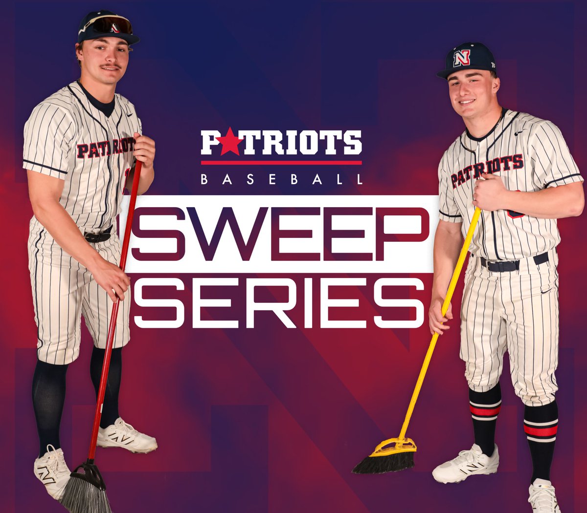 Patriots open conference play with a 4 game sweep over rival Southern Union. Go Pats⚾️🇺🇸