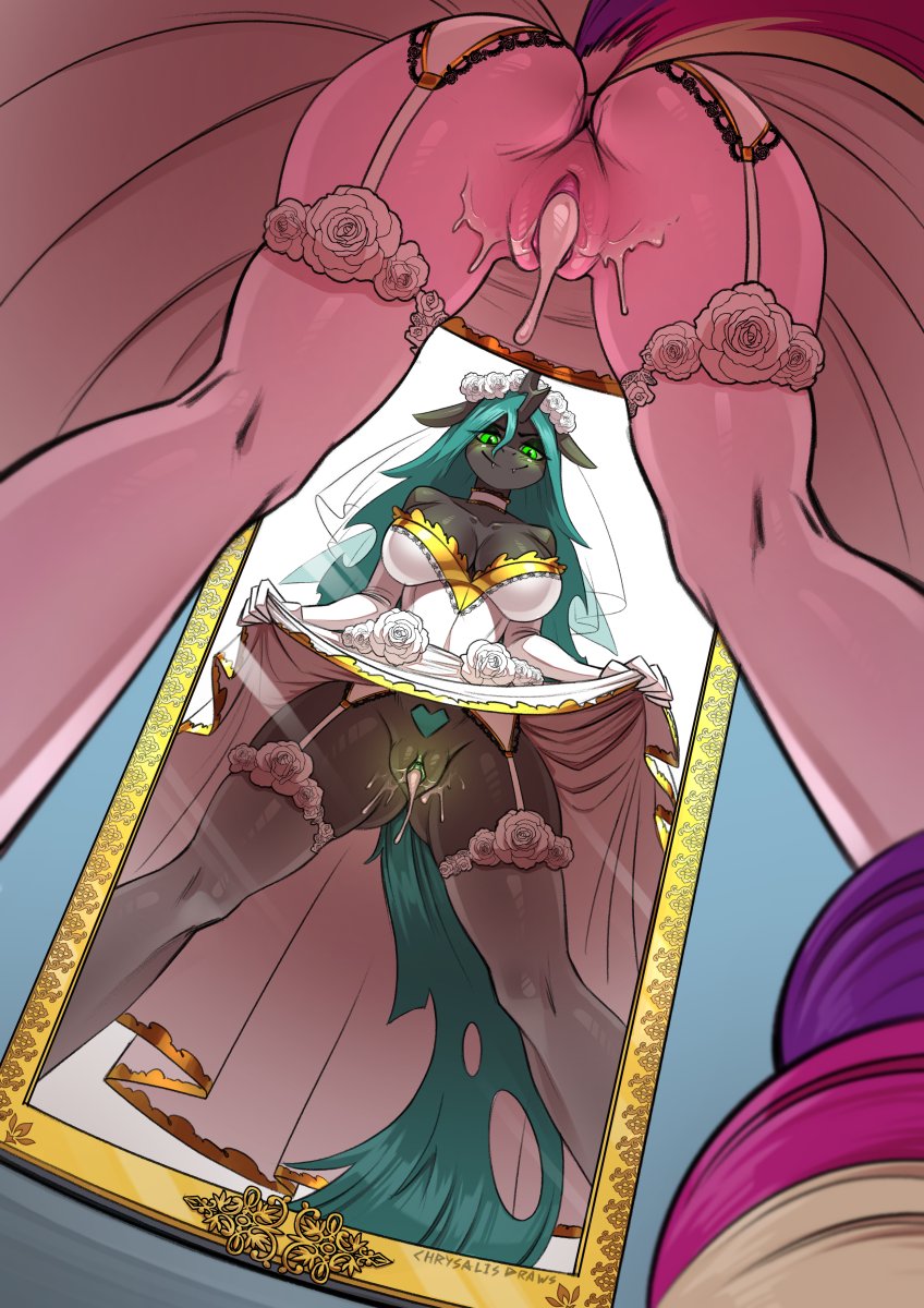 💚Queen Chrysalis💚 tweet media
