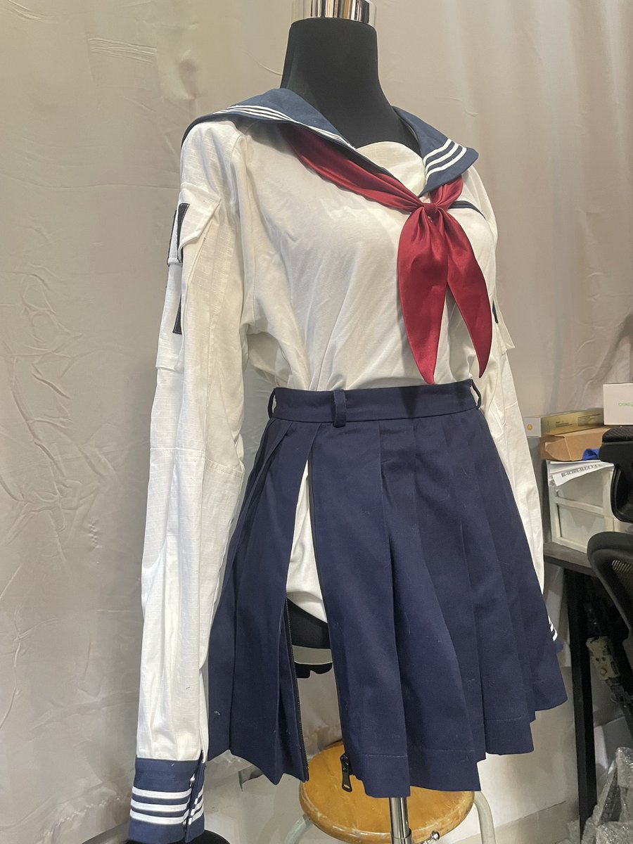 战术水手服2.0的衣板改好了