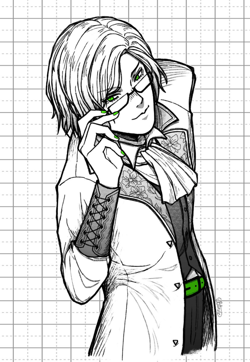 medu_ko's tweet photo. i had fun trying to draw this pose ~ #手のポーズいらこん https://t.co/oZK5LnUOcl