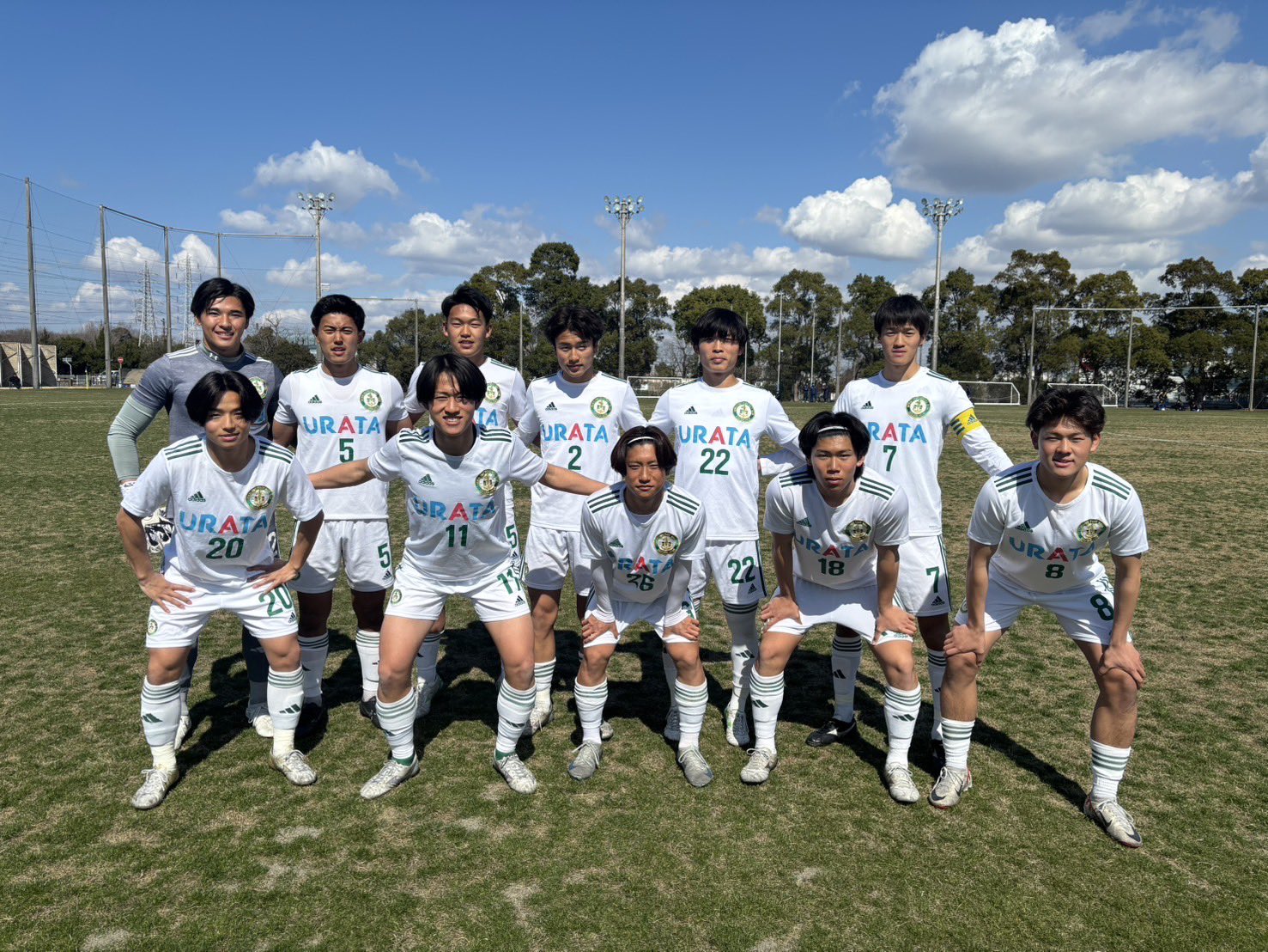 明海大学サッカー部 ユニフォーム 白L