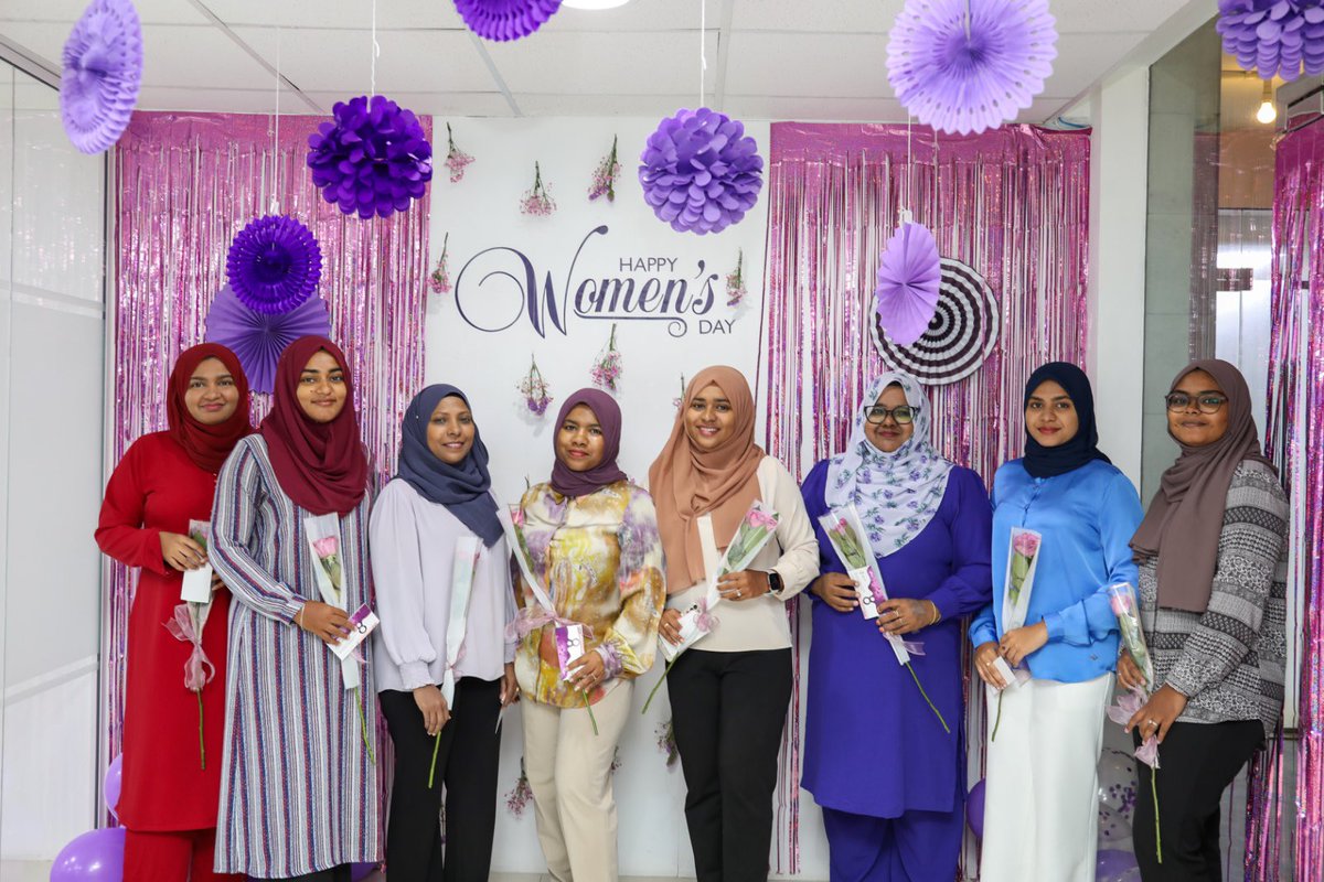 MFAORmv's tweet photo. Today, we celebrate the remarkable women at the Ministry of Fisheries and Ocean Resources — their dedication, resilience, and leadership inspire us all. Here’s to strengthening women power and embracing equality every day!

#WomensDay2025 
#RoadhaigeRoohu https://t.co/jQMKi11dcq