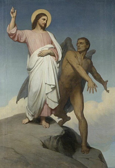 saintmauxe's tweet photo. #9mars - 1er Dimanche de Carême - 1ère classe 🟣 - « Retire-toi, Satan; car il est écrit : Tu adoreras le Seigneur, ton Dieu, et tu ne serviras que lui seul. » Mt 4,10 https://t.co/VOURZfElQU