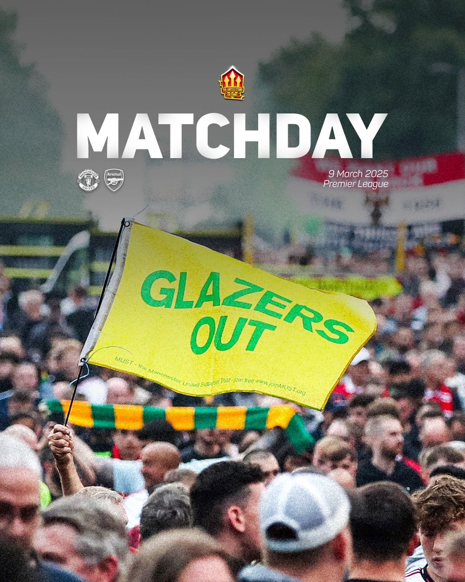 🔴 MATCHDAY vs Arsenal! What are your score predictions?

⚽️ Kick Off – 16:30 GMT! #GlazersOut