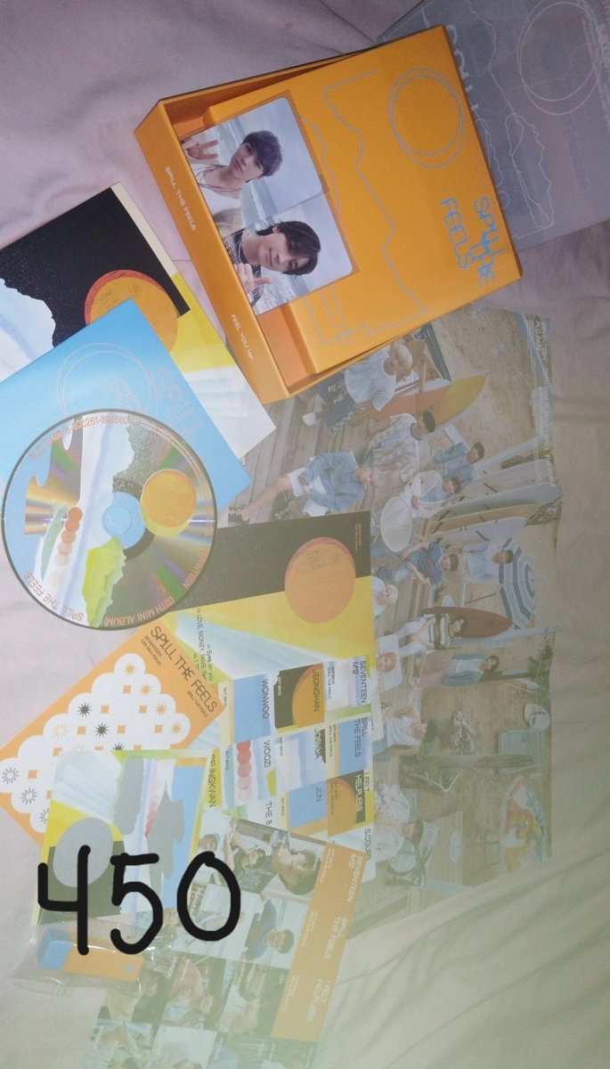 Wts lfb
Seventeen spill the feels feel you ver
₱450
Unsealed but complete inclu + pulls (ww and bonon)
Rfs: stop collecting na and nabili ko lang naman ng 500+ to na sealed, kaya 450 nalang po
Dm/comment if inch
Free pf if payo