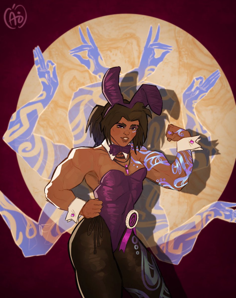 I just sort of free-ball the tattoos