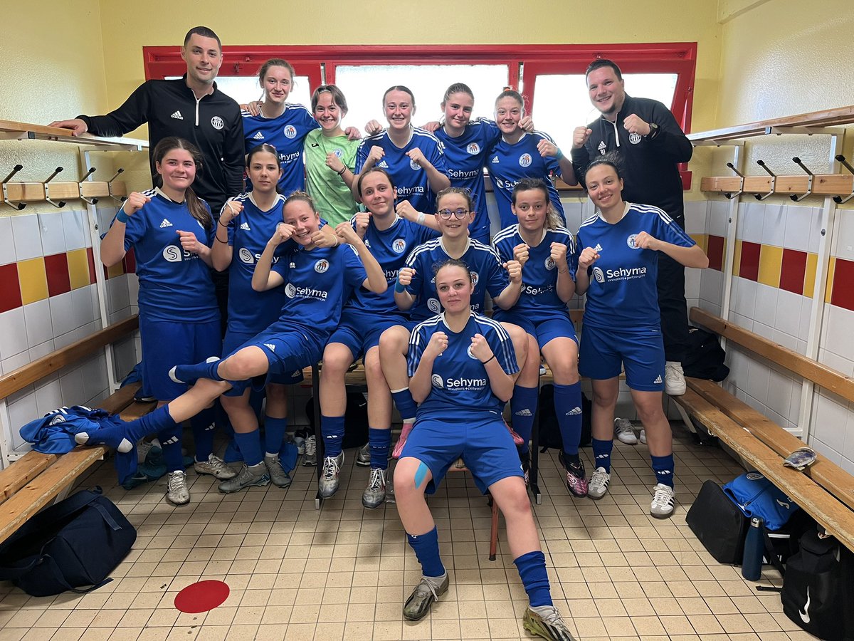 [ U18F R1 Elite ] 

3/3 en championnat après un nouveau succès 5-0 face à Lisieux. Très moyen dans le contenu ce sont nos individualités qui ont fait la différence. 
On garde la première place 💪🏼🔵⚪️