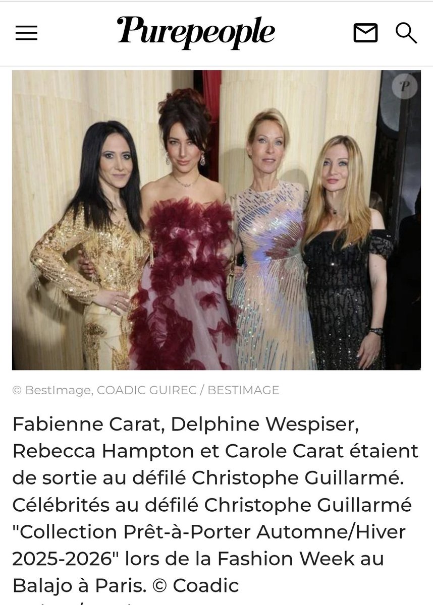guillarme's tweet image. #frontrow ✨ @purepeople #christopheguillarme #runway purepeople.com/diapo/fabienne… #missfrance @WespiserD  @FABIENNE_CARAT  #eveningdress #robedesoiree @ecole_campus  #pfw #fashionweek #défilé  #NFT #NFTs #nftcommunity #NFTProject #NFTcollection #nftcollector