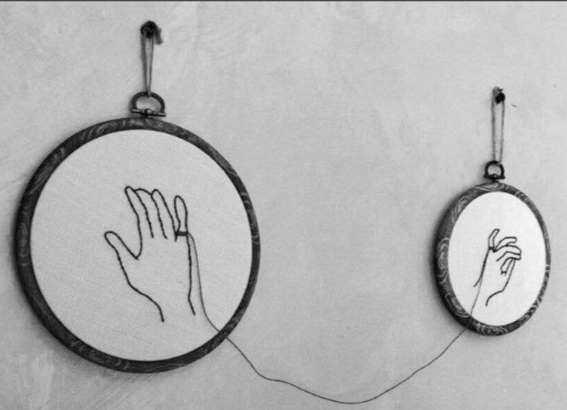 -وهل هناك أصدق من حب خُلِق دون لقاء .