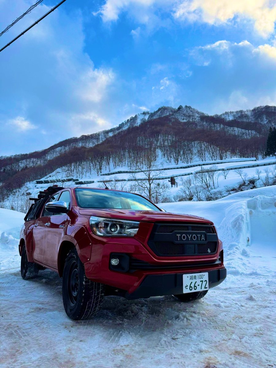 JATS_custom's tweet photo. HILUX × 雪山

雪道ガンガン走れます👊‼️
収納力も抜群‼️

 #JATS
 #HILUX
 #GUN125 
 #ｶｽﾀﾑ
 #LEITNER
 #DECKED
 #EXIZZLELINE
 #雪山
 #ｽﾉﾎﾞ
 #ｱｳﾄﾄﾞｱ https://t.co/YyL9y6ca4W