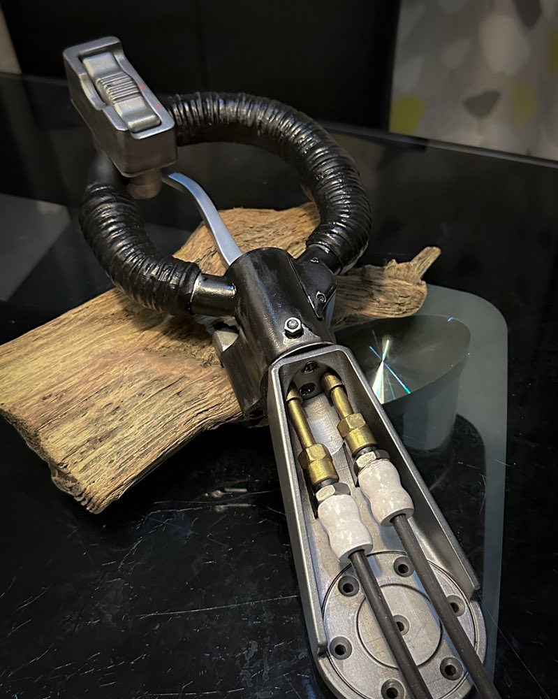 Jon Stockwood is making great progress with his weathered version of the AuthentiKit Spitfire MkIX G2 flight stick