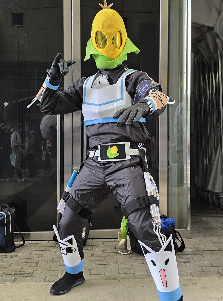 kt_712's tweet photo. 🌽頭のすこん部EXPO3年間の推移

すこん部のコスプレはみんなやってるしそれなら初期すこん部をやってみるかと軽い気持ちで始めたが…
まさか三年目を迎えこんなことになるとはな
俺はいったいどこへ向かっていることやら

さぁ来年はどんなバージョンアップをしようか
#hololivefesEXPO25 https://t.co/sUot0tttmO