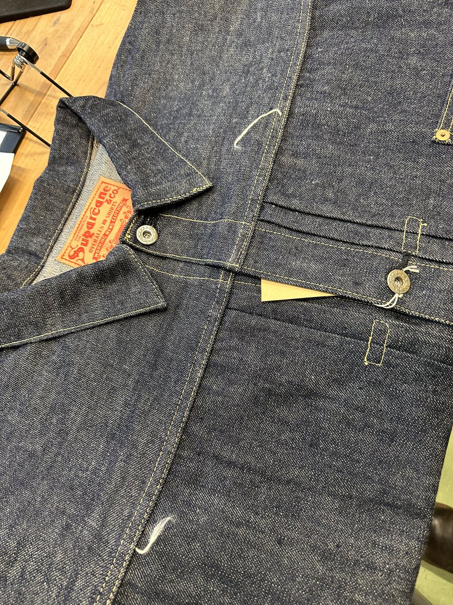 wyyys050's tweet image. 発売とほぼ同時に完売

買えたのラッキーだったな💦😮‍💨
ノンウォッシュのsize48
 #sugercane 
 #SCSC