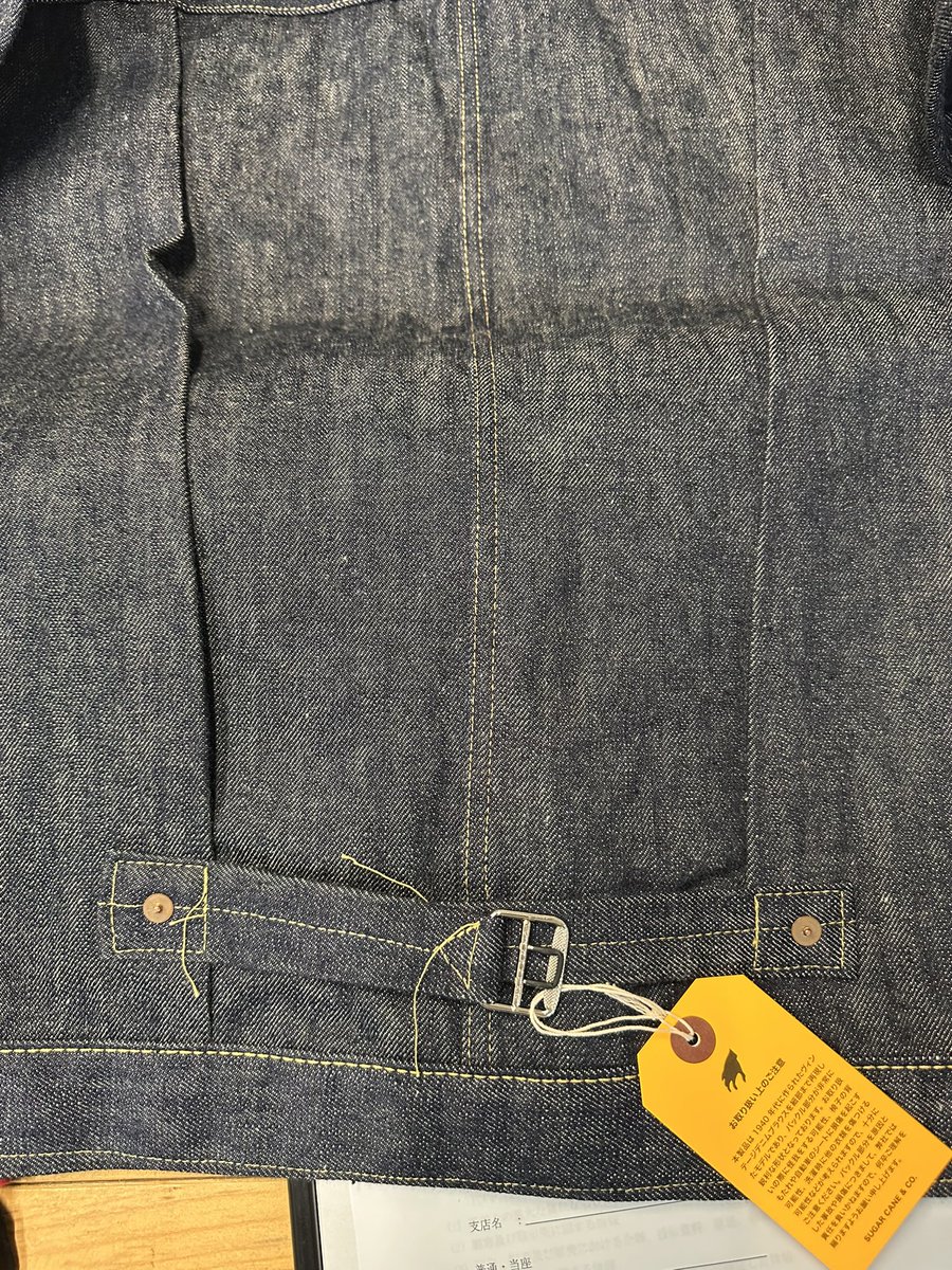 wyyys050's tweet image. 発売とほぼ同時に完売

買えたのラッキーだったな💦😮‍💨
ノンウォッシュのsize48
 #sugercane 
 #SCSC