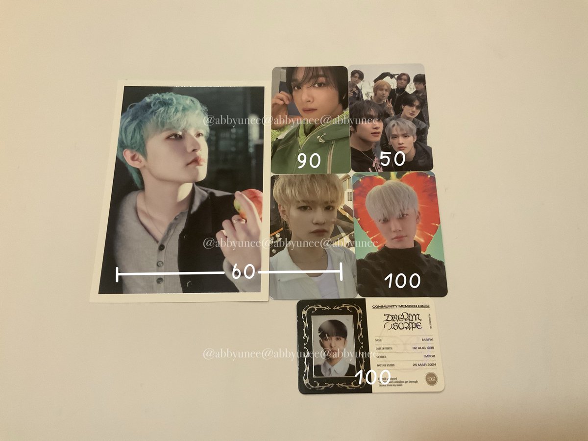 abbyunee's tweet photo. ꒰ พร้อมส่ง ꒱

♡ การ์ด มาร์ค แฮชาน แจมิน เฉินเล่อ

📦 ค่าส่ง 35
สนใจ dm มาได้เลยนะคะ
#ตลาดนัดnct #ตลาดนัดnctdream ตามหา https://t.co/UWvcgnVMit