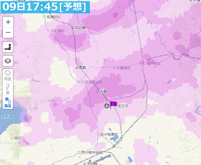 tw192's tweet image. 断続的に雪雲入ってきそうですね