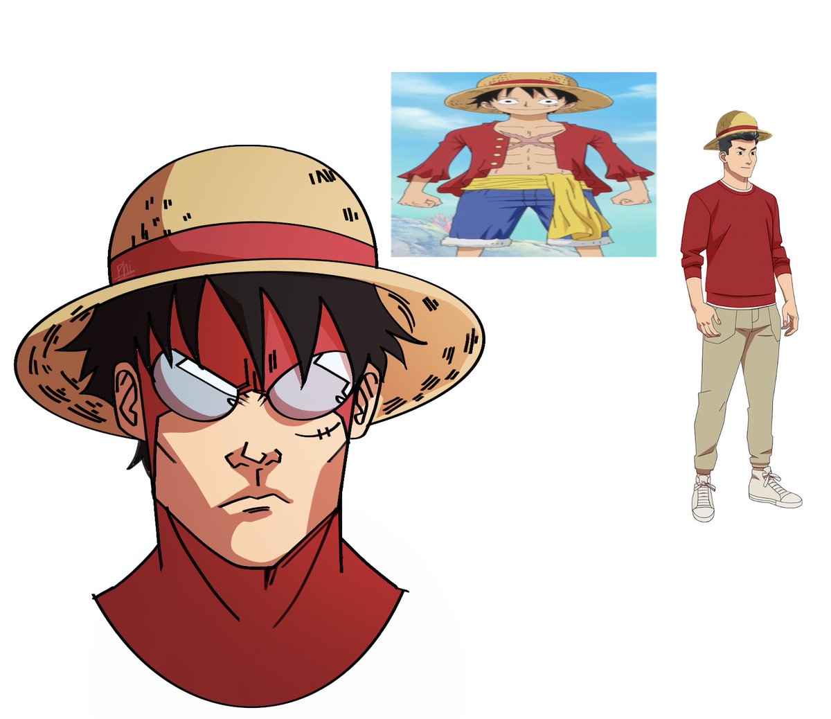 This is my invincible war oc his name is stretchable